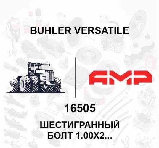 Шестигранный Болт 1.00x2.50 кл5 пл 16505