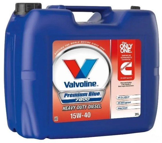 Масло моторное Valvoline Premium Blue 7800 PL 15w 40 (20л) 893629