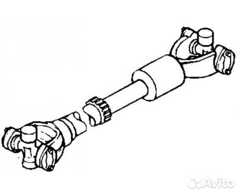 Карданный вал в сб.(86070461) 86027862